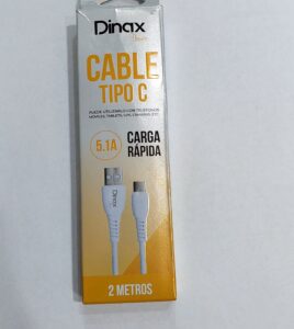 Cable Dinax USB Tipo-C 5.1A  DX-012MTC