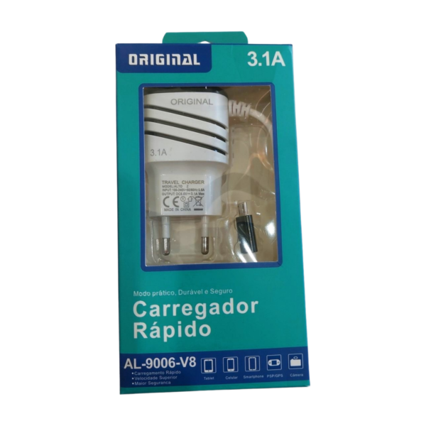Cargador Original 3.1A V8