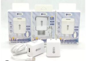 Cargador IBEK V8 2.6A IB-2604
