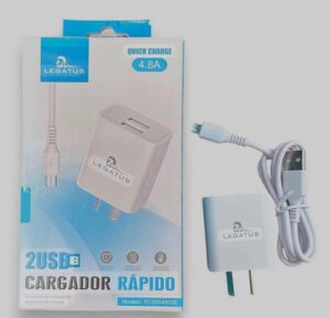 Cargador Legatus V8 4.8A RC5004800E