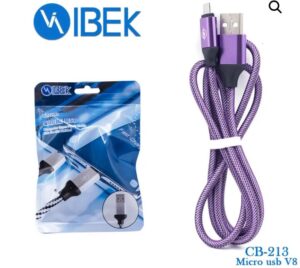 Cable IBEK USB micro V8 CB-212