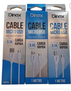 Cable Dinax USB Micro V8 5.1A  DX-1M23V8
