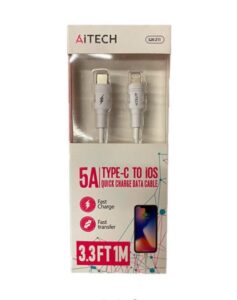 Cable AITECH Lightning 5A 1M SJX-211