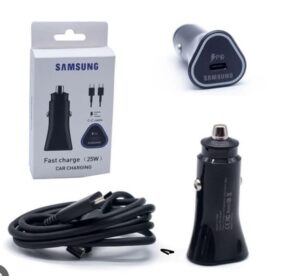 Cargador 12V Samsung Cable C-C 25W