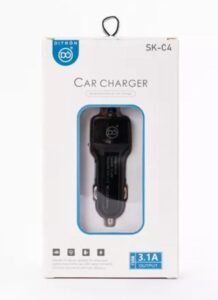 Cargador 12V Ditron 3.1A Tipo-C SK-C4