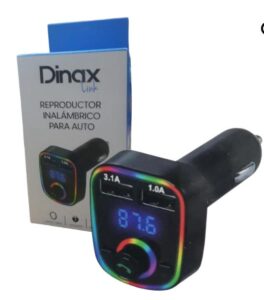 Reproductor Inalambrico para auto Dinax DX-CARFM31A