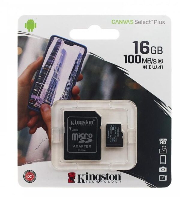 Tarjeta SD Kingston 16gb