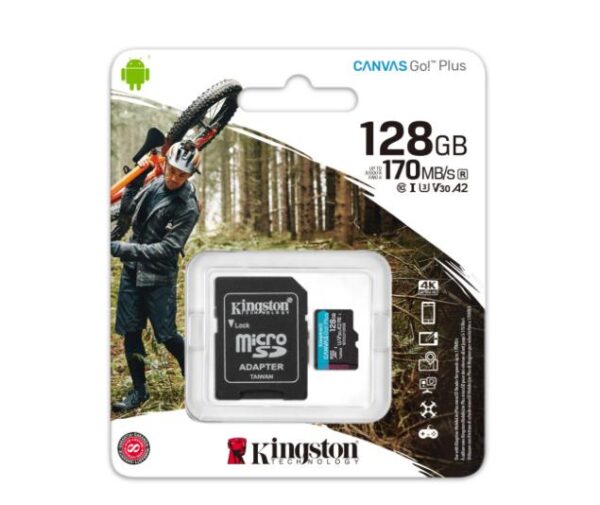 Tarjeta SD Kingston 128gb