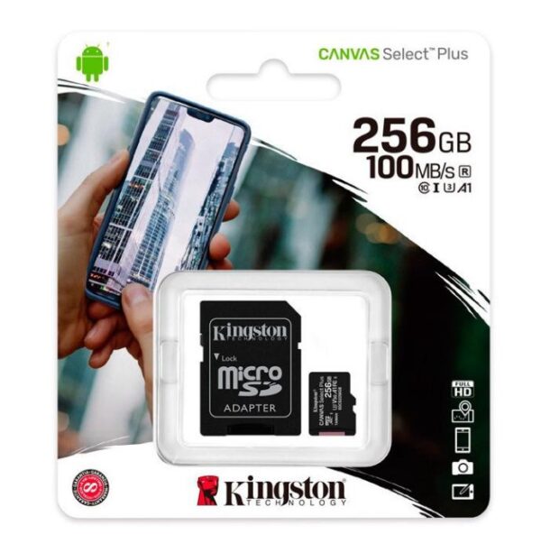 Tarjeta SD Kingston 256gb