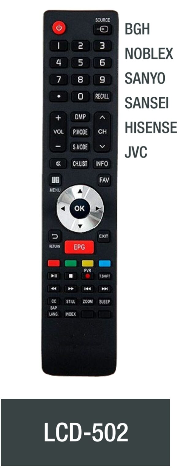 CONTROL REMOTO 502