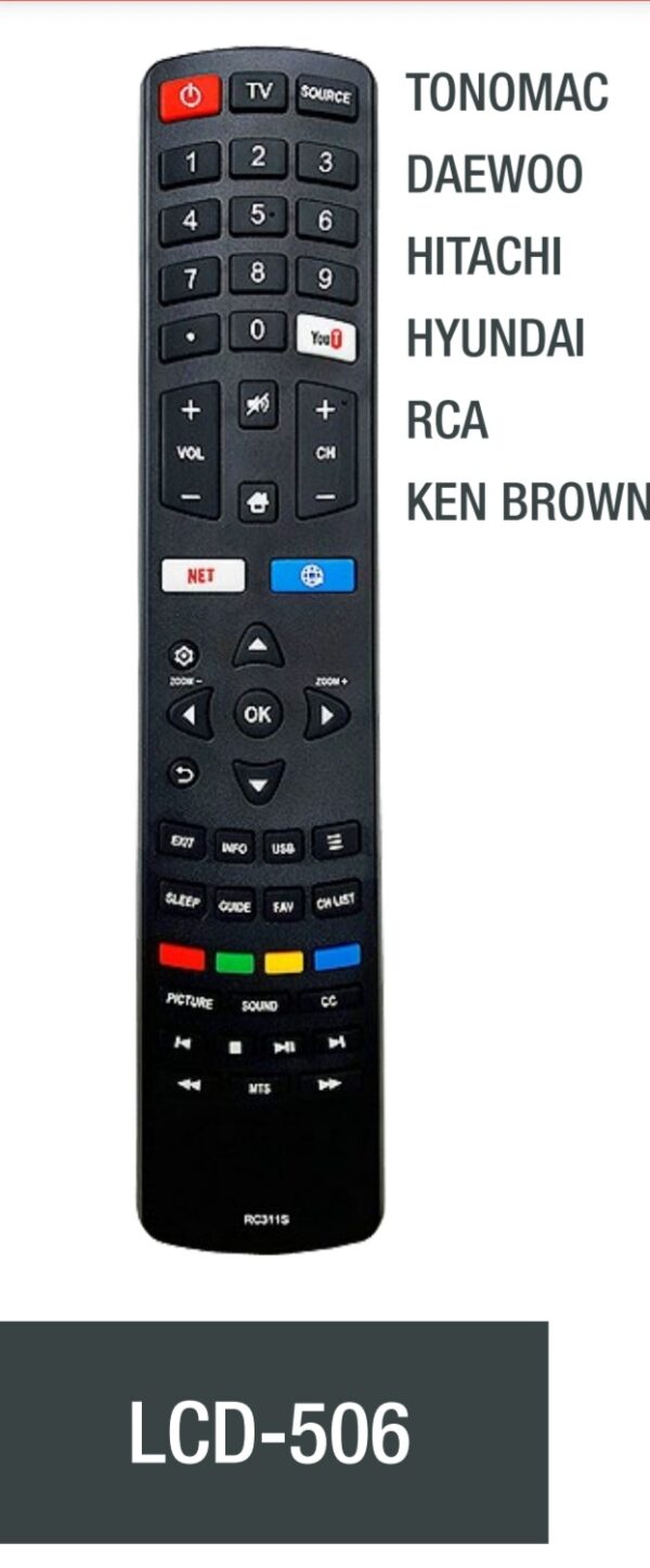 CONTROL REMOTO 506