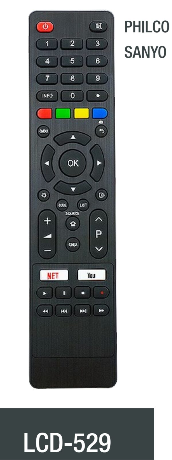 CONTROL REMOTO 529