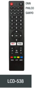 CONTROL REMOTO 538