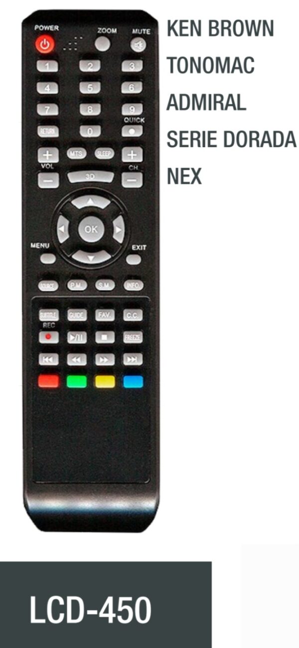 CONTROL REMOTO 450