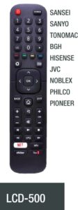 CONTROL REMOTO 500