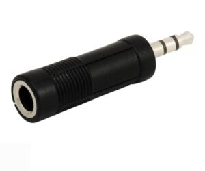 ADAPTADOR DE JACK de 6,3 MM a 3.5 STEREO