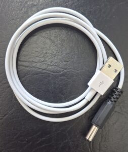 Cable usb plug de 3.5 DC